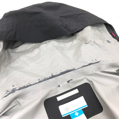 【現状渡し品】【レディース】 Columbia コロンビア WABASH JACKET 114 PL2188 ワバシュジャケット マウンテンパーカー ジャケット OMNI-TECH アウトドア系 168-250529-rs-03-fur サイズ：L カラー：ブラック 万代Net店