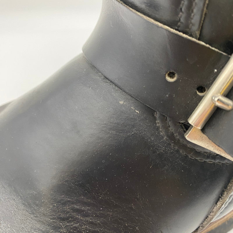 【中古品】【メンズ】 RED WING レッドウィング KNIFE POCKET ENGINEER BOOTS 8270 PT91 ナイフポケット エンジニアブーツ 靴 USA製 164-251202-yy-03-tei カラー：ブラック 万代Net店