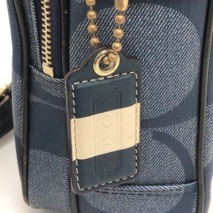 【現状渡し品】【レディース】 COACH コーチ SHOULDER BAG E0869-12581 ショルダーバッグ ポシェット 鞄 180-260727-rs-06-fur カラー：インディゴ系 万代Net店