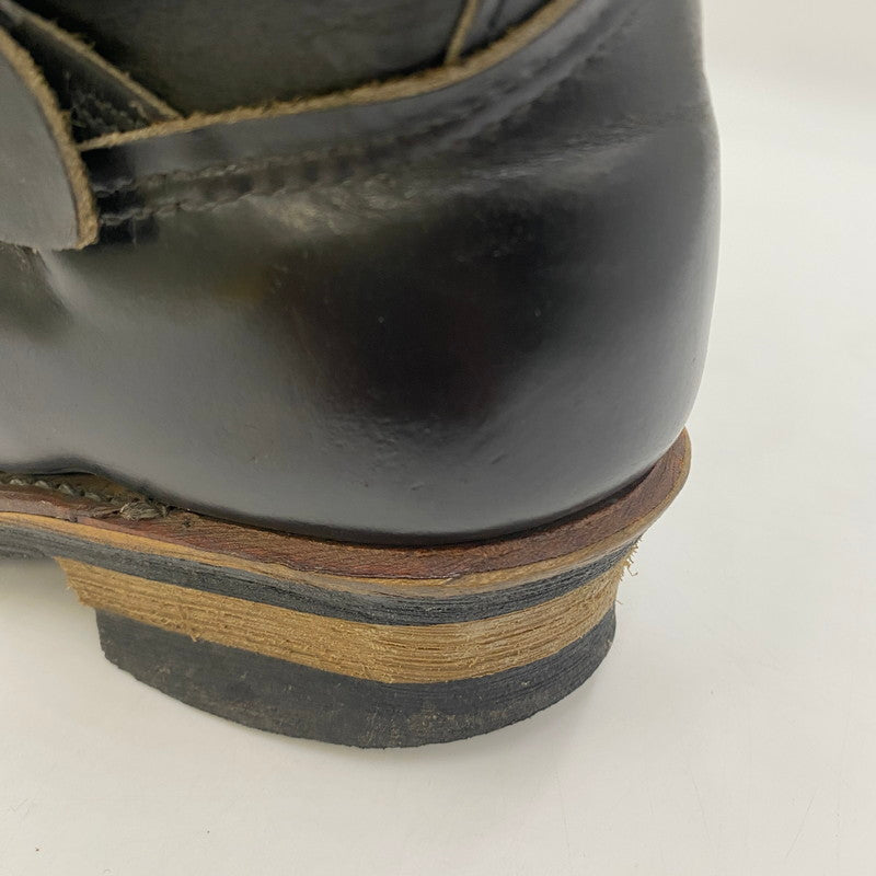 【中古品】【メンズ】 RED WING レッドウィング KNIFE POCKET ENGINEER BOOTS 8270 PT91 ナイフポケット エンジニアブーツ 靴 USA製 164-251202-yy-03-tei カラー：ブラック 万代Net店