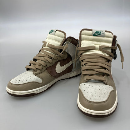 【中古品】【メンズ】 NIKE ナイキ DH5348-100 DUNK HIGH PRM LIGHT CHOCOLATE スニーカー 本体のみ 160-260129-WA-02-iwa サイズ：27.5cm カラー：SAIL/KHAKI/LIGHT CHOCOLATE 万代Net店