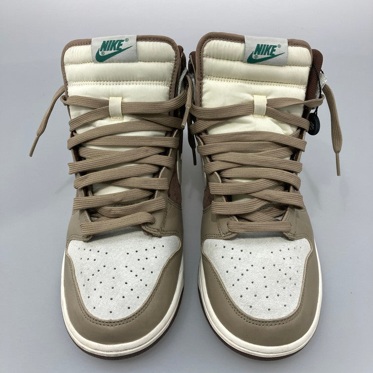 【中古品】【メンズ】 NIKE ナイキ DH5348-100 DUNK HIGH PRM LIGHT CHOCOLATE スニーカー 本体のみ 160-260129-WA-02-iwa サイズ：27.5cm カラー：SAIL/KHAKI/LIGHT CHOCOLATE 万代Net店