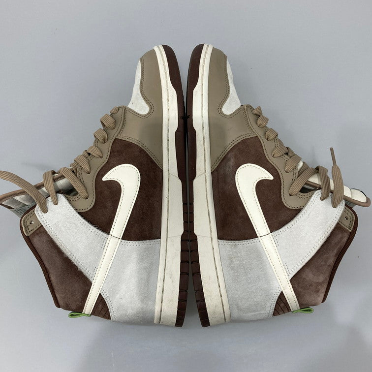 【中古品】【メンズ】 NIKE ナイキ DH5348-100 DUNK HIGH PRM LIGHT CHOCOLATE スニーカー 本体のみ 160-260129-WA-02-iwa サイズ：27.5cm カラー：SAIL/KHAKI/LIGHT CHOCOLATE 万代Net店