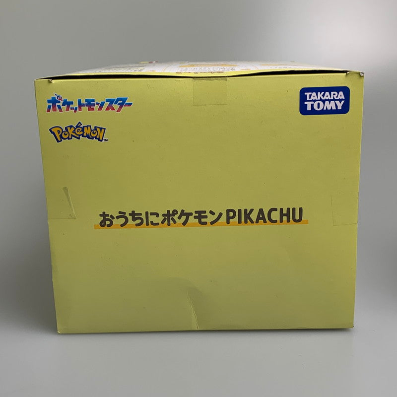 【現状渡し品】 タカラトミー ポケットモンスター おうちにポケモン PIKACHU ピカチュウ おもちゃ ぬいぐるみ 038-260805-hu-03-min 万代Net店