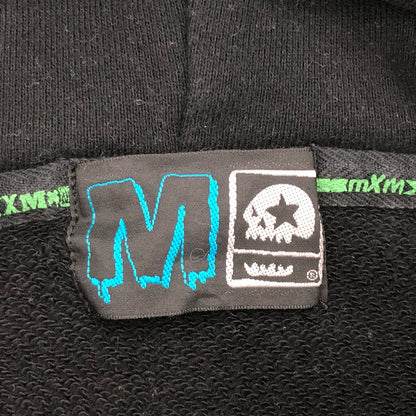 【ジャンク品】【メンズ/レディース】 MAGICAL MOSH MISFITS マジカルモッシュミスフィッツ MXMXM PRINT HOODIE パーカー フーディ マモミ 長袖 トップス ストリート系 142-250529-rs-06-fur サイズ：M カラー：ブラック 万代Net店