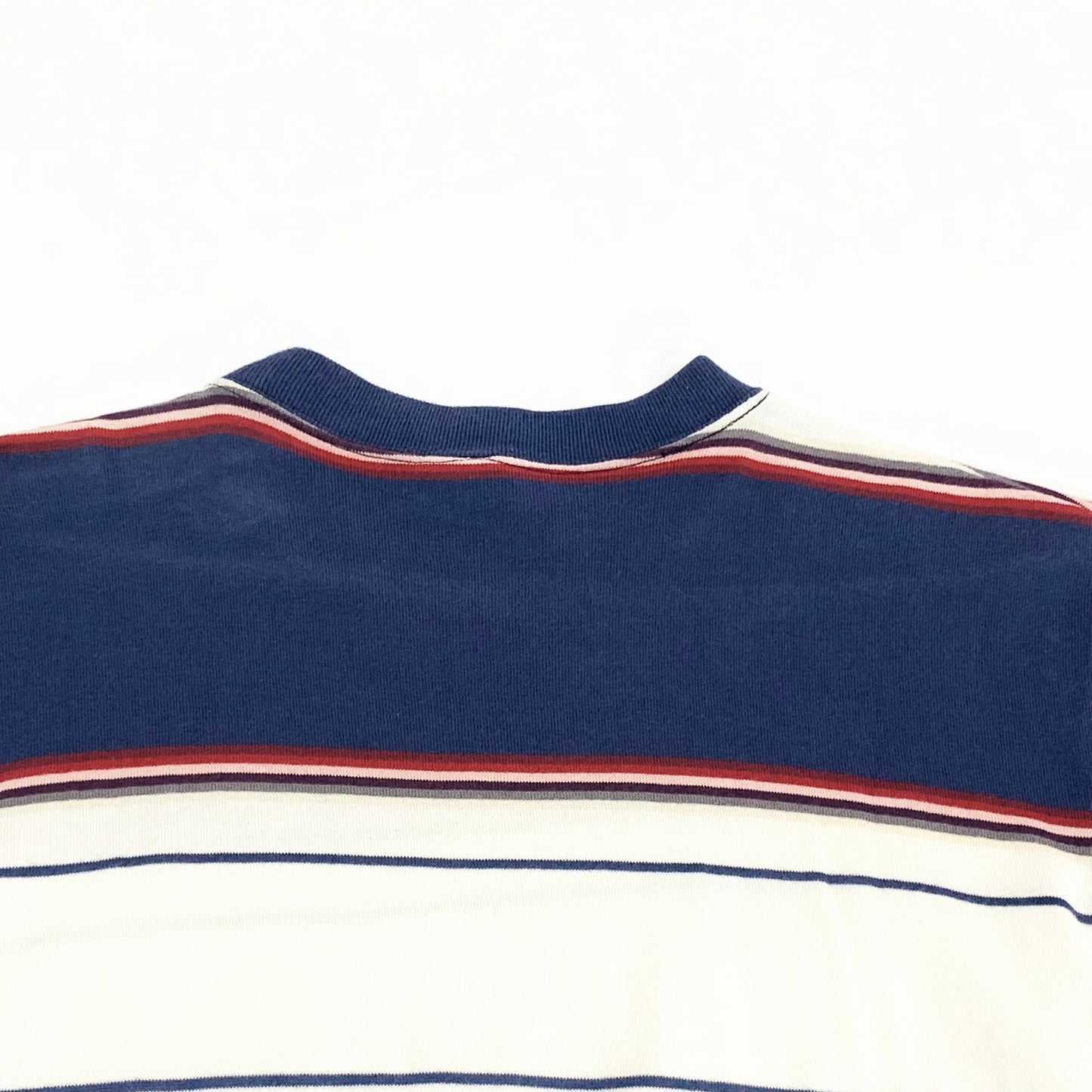 【中古品】【メンズ】 WAREHOUSE ウエアハウス S/S ボーダーポケット Tee 145-260302-ea-03-fur サイズ：表記なし カラー：ネイビー/オフホワイト/レッド 万代Net店