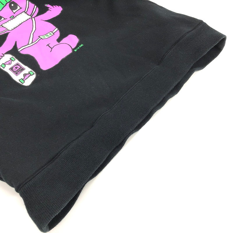 【ジャンク品】【メンズ/レディース】 MAGICAL MOSH MISFITS マジカルモッシュミスフィッツ MXMXM PRINT HOODIE パーカー フーディ マモミ 長袖 トップス ストリート系 142-250529-rs-06-fur サイズ：M カラー：ブラック 万代Net店