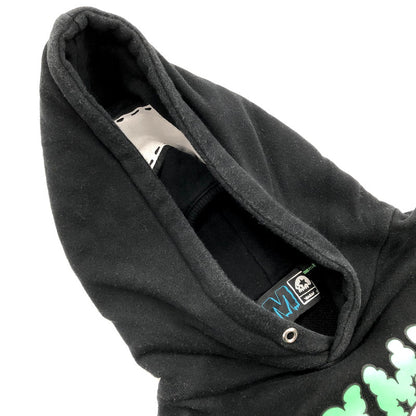 【ジャンク品】【メンズ/レディース】 MAGICAL MOSH MISFITS マジカルモッシュミスフィッツ MXMXM PRINT HOODIE パーカー フーディ マモミ 長袖 トップス ストリート系 142-250529-rs-06-fur サイズ：M カラー：ブラック 万代Net店