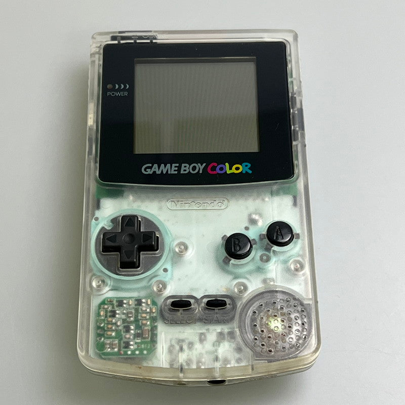 【現状渡し品】 任天堂 ゲームボーイカラー本体 クリアー nintendo 023-251214-SH-02-min 万代Net店
