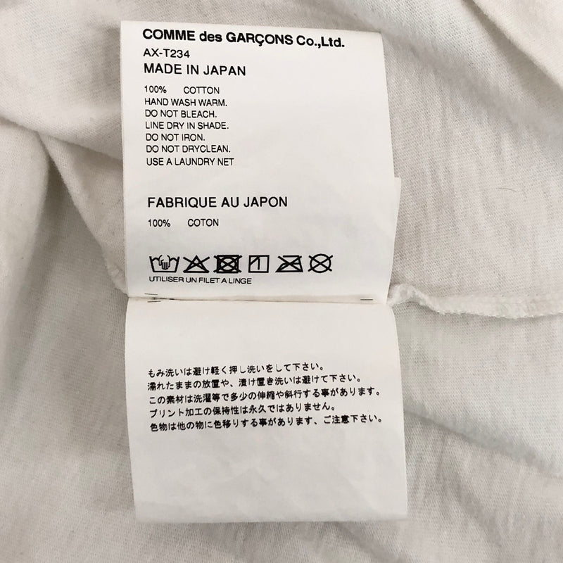 【現状渡し品】【メンズ】 PLAY COMME des GARCONS プレイコムデギャルソン DOT HEART S/S TEE AX-T234 ドットハート 半袖 Tシャツ トップス 古着 140-260728-rs-01-fur サイズ：L カラー：ホワイト 万代Net店