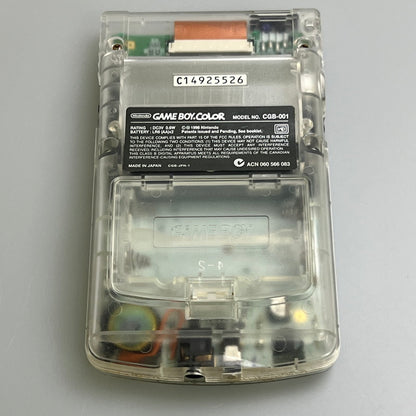 【現状渡し品】 任天堂 ゲームボーイカラー本体 クリアー nintendo 023-251214-SH-02-min 万代Net店