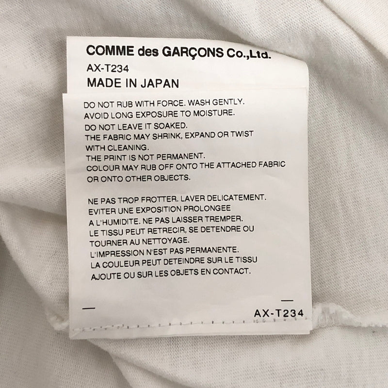 【現状渡し品】【メンズ】 PLAY COMME des GARCONS プレイコムデギャルソン DOT HEART S/S TEE AX-T234 ドットハート 半袖 Tシャツ トップス 古着 140-260728-rs-01-fur サイズ：L カラー：ホワイト 万代Net店
