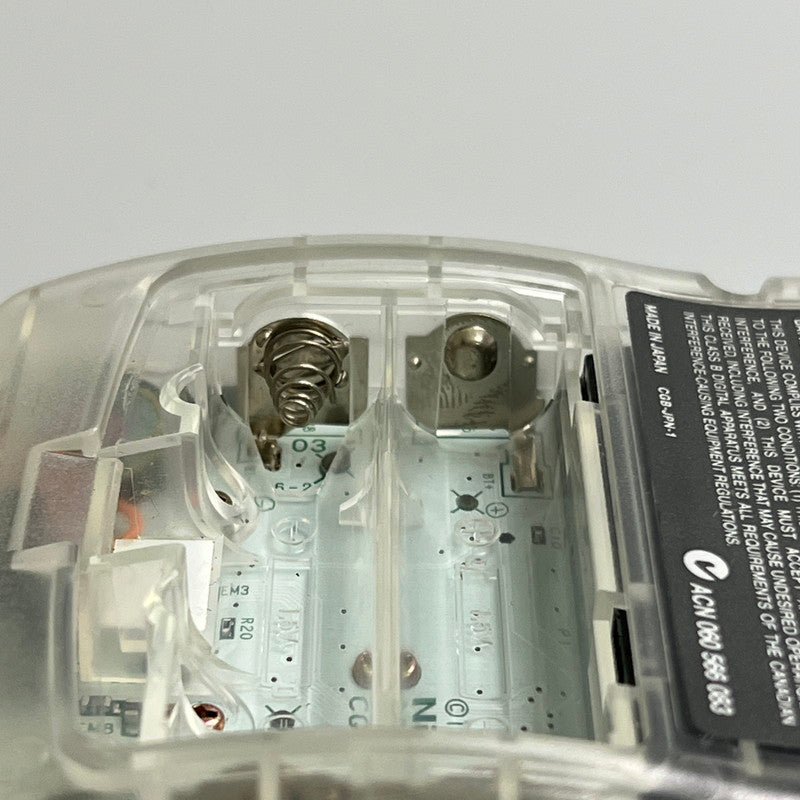 【現状渡し品】 任天堂 ゲームボーイカラー本体 クリアー nintendo 023-251214-SH-02-min 万代Net店
