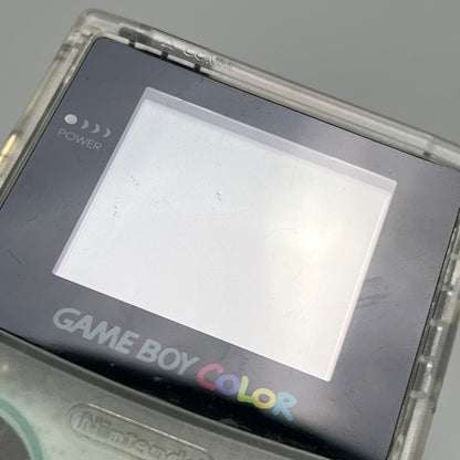 【現状渡し品】 任天堂 ゲームボーイカラー本体 クリアー nintendo 023-251214-SH-02-min 万代Net店