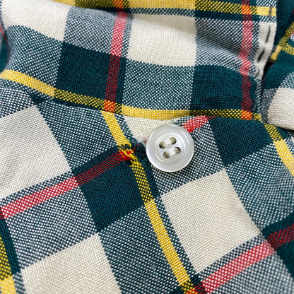 【中古品】【メンズ】 VINTAGE 50S RAYON CHECK LS SHIRT レーヨン チェック ロングスリーブ シャツ トップス 長袖 146-260905-cs-02-izu サイズ：不明 カラー：マルチ 万代Net店