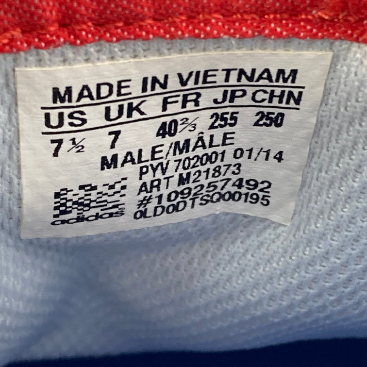 【中古品】【メンズ/レディース】 adidas アディダス M21873 RUNNING SERIES ZX 500 OG スニーカー 本体のみ（箱なし） 161-251025-WA-09-iwa サイズ：25.5 カラー：グレー系 レッド 万代Net店