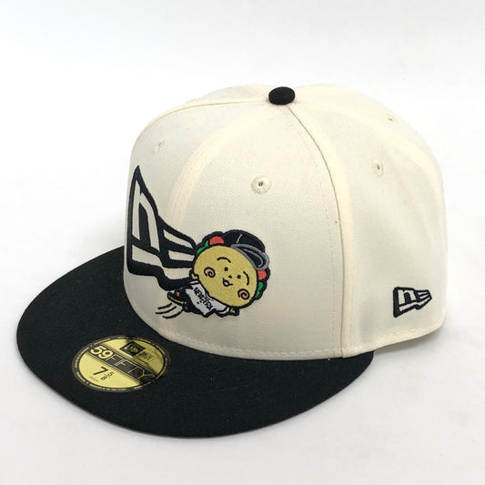 【中古品】【メンズ/レディース】 NEW ERA ニューエラ 59FIFTY コジコジ キャップ 帽子 185-251203-rs-02-fur サイズ：7 5/8 (60.6cm) カラー：アイボリー系/ブラック 万代Net店