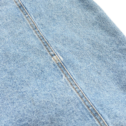 【現状渡し品】【メンズ】 CH APPAREL シーエイチ・アパレル "THE PRICE IS RIGHT" DENIM JACKET デニムジャケット Gジャン アウター 古着 ヴィンテージ 146-261020-rs-10-fur サイズ：L カラー：ライトインディゴ 万代Net店