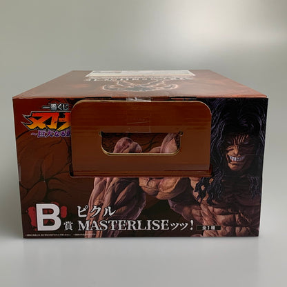 【未使用品】 バンダイ 一番くじ 刃牙 巨大なる鼓動 B賞 ピクル MASTERLISEッッ！ 刃牙 35TH フィギュア 052-260805-hu-10-min 万代Net店