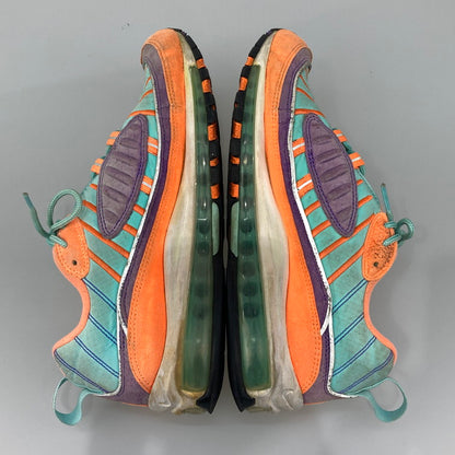 【中古品】【メンズ】 NIKE ナイキ 924462-800 GS AIR MAX 98 CONE TOUR YELLOW エア マックス スニーカー 本体のみ（箱なし） 160-251025-WA-11-iwa サイズ：27 万代Net店