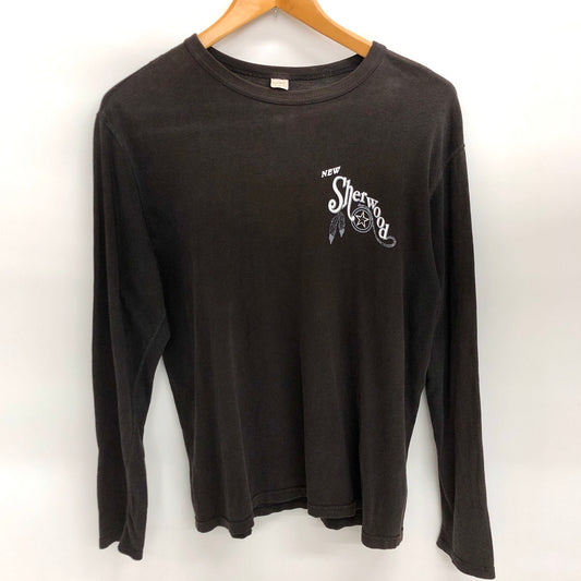 【ジャンク品】【メンズ】 THE FLAT HEAD ザフラットヘッド 長袖Tシャツ トップス アメカジ系 145-251203-yu-03-fur サイズ：L カラー：ダークブラウン系 万代Net店