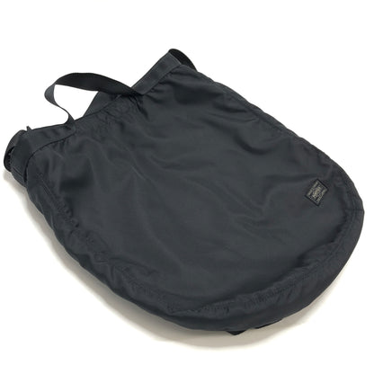 【中古品】【メンズ/レディース】 PORTER ポーター ROUND SHOULDER TOTE BAG ラウンド トートバッグ ショルダーバッグ 鞄 吉田カバン 188-261021-rs-01-fur カラー：ブラック 万代Net店