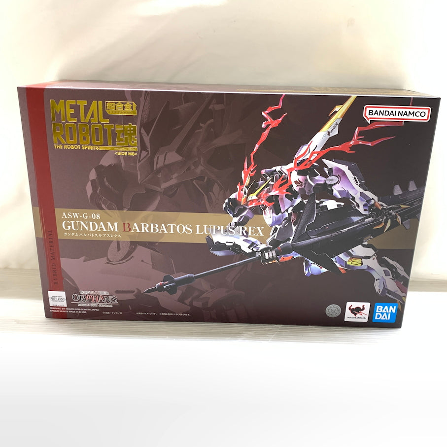 【中古品】 機動戦士ガンダム 鉄血のオルフェンズ/METAL ROBOT魂 ＜SIDE MS＞ ガンダムバルバトスルプスレクス 056-260623-MS-04-min 万代Net店