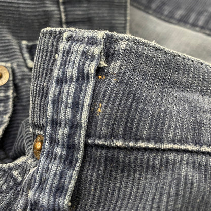 【中古品】【メンズ】 LEVI'S リーバイス 刻印513 42TALON ZIP 白タブ CORDUROY PANTS タロンジップ コーデュロイ パンツ ボトムス 157-260607-kh-10-izu サイズ：34×31 カラー：ネイビー 万代Net店