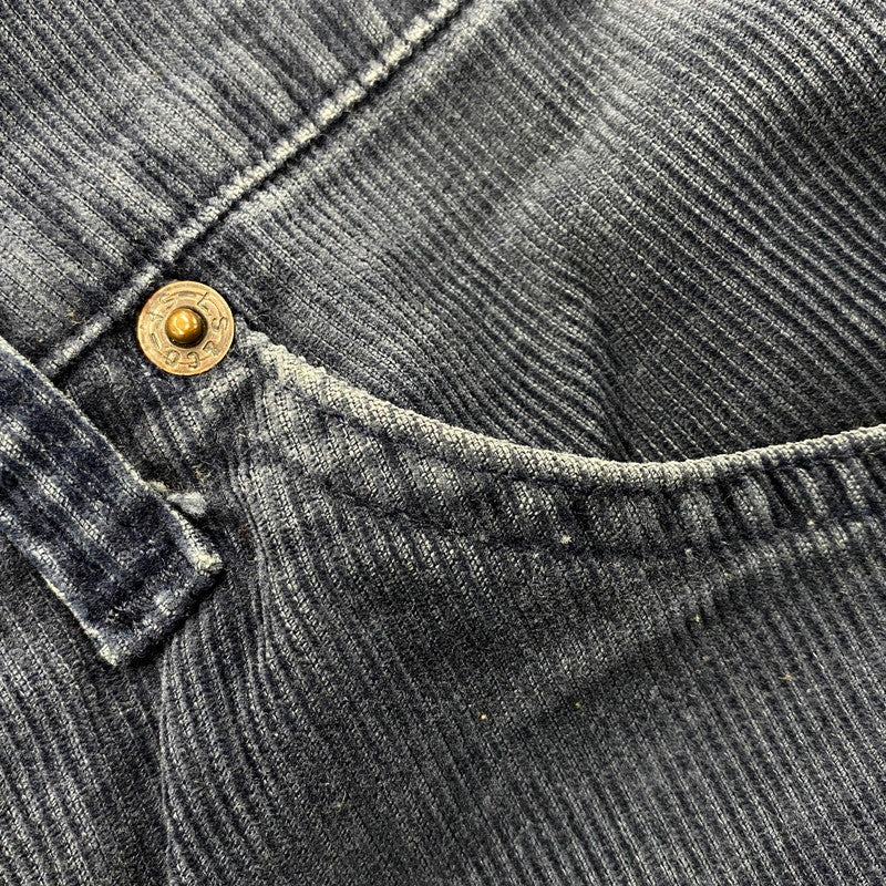 【中古品】【メンズ】 LEVI'S リーバイス 刻印513 42TALON ZIP 白タブ CORDUROY PANTS タロンジップ コーデュロイ パンツ ボトムス 157-260607-kh-10-izu サイズ：34×31 カラー：ネイビー 万代Net店