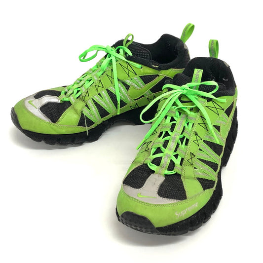 【ジャンク品】【メンズ】 NIKE ナイキ × Supreme Air Humara "Green" 924464-300 エアフマラ スニーカー シューズ 靴 160-251203-rs-05-fur サイズ：27.0cm US9.5 カラー：グリーン 万代Net店