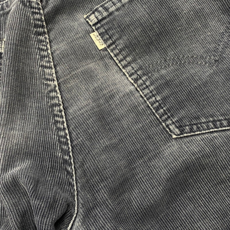 【中古品】【メンズ】 LEVI'S リーバイス 刻印513 42TALON ZIP 白タブ CORDUROY PANTS タロンジップ コーデュロイ パンツ ボトムス 157-260607-kh-10-izu サイズ：34×31 カラー：ネイビー 万代Net店