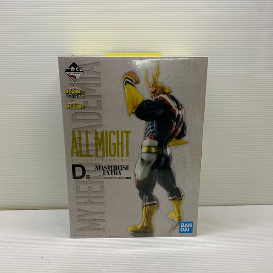 【中古品】 一番くじ 僕のヒーローアカデミア Begin the HERO！D賞 オールマイト MASTERLISE EXTRA フィギュア バンダイ 箱あり 051-261013-YT-01-min 万代Net店