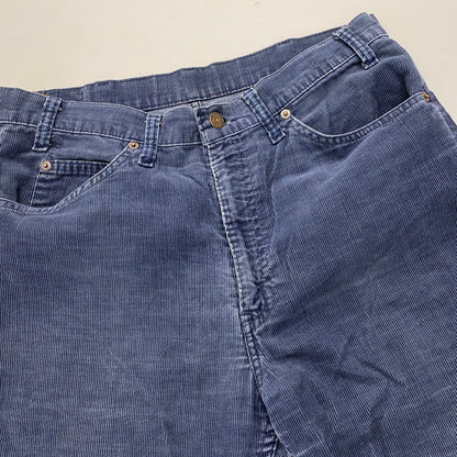 【中古品】【メンズ】 LEVI'S リーバイス 刻印513 42TALON ZIP 白タブ CORDUROY PANTS タロンジップ コーデュロイ パンツ ボトムス 157-260607-kh-10-izu サイズ：34×31 カラー：ネイビー 万代Net店