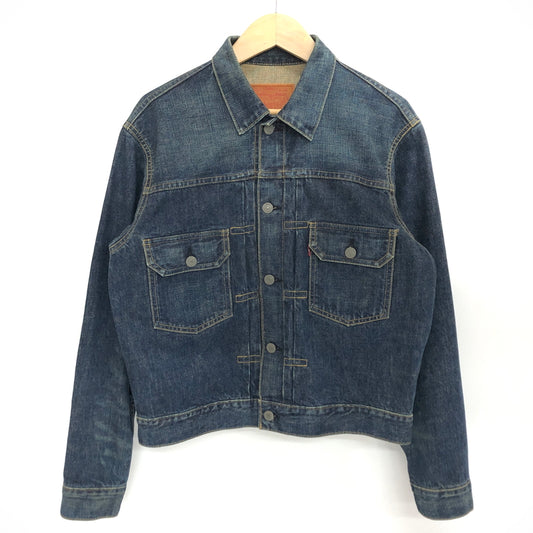 【中古品】【メンズ】 LEVI'S リーバイス DENIM JACKET 71507-XX デニムジャケット Gジャン 日本製 95年製 BIG-E 復刻 アウター 古着 146-261021-rs-03-fur サイズ：40 カラー：インディゴ 万代Net店