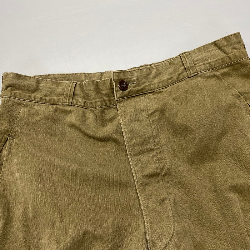 【中古品】【メンズ】 FRENCH ARMY フランス軍 M47 CARGO PANTS カーゴ パンツ ボトムス 157-260607-kh-13-izu カラー：カーキ 万代Net店