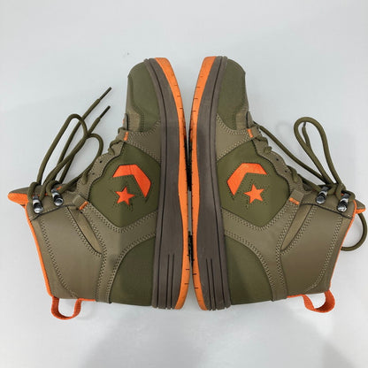 【中古品】【メンズ/レディース】 CONVERSE コンバース ネクスター スニーカー 本体のみ（箱なし） 165-251026-WA-02-iwa サイズ：25 カラー：カーキ系 オレンジ 万代Net店