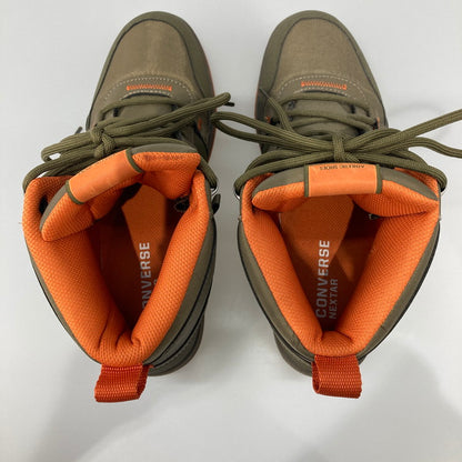 【中古品】【メンズ/レディース】 CONVERSE コンバース ネクスター スニーカー 本体のみ（箱なし） 165-251026-WA-02-iwa サイズ：25 カラー：カーキ系 オレンジ 万代Net店