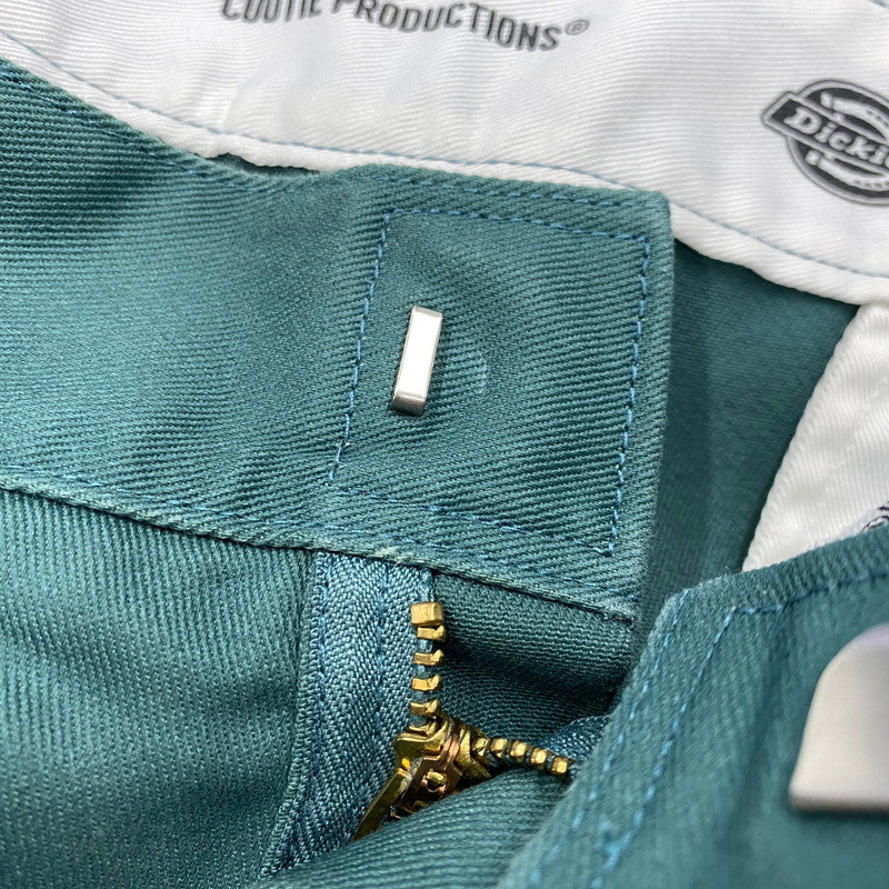 【中古品】【メンズ】 COOTIE PRODUCTIONS クーティープロダクションズ × DICKIES ディッキーズ CTE-22S113D RAZA 1 TUCK TROUSERS 1タック トラウザー パンツ ボトムス 153-260607-kh-14-izu サイズ：S カラー：グリーン 万代Net店
