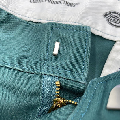 【中古品】【メンズ】 COOTIE PRODUCTIONS クーティープロダクションズ × DICKIES ディッキーズ CTE-22S113D RAZA 1 TUCK TROUSERS 1タック トラウザー パンツ ボトムス 153-260607-kh-14-izu サイズ：S カラー：グリーン 万代Net店