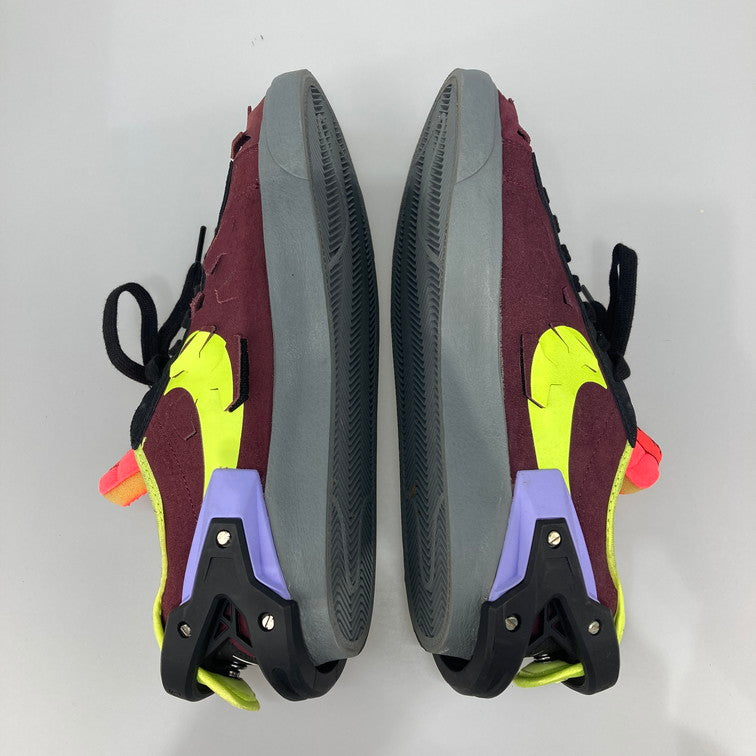 【中古品】【メンズ】 NIKE ナイキ DN2067-600 BLAZER LOW/ACRNM ブレイザー ロー アクロニウム スニーカー 160-251216-WA-14-iwa サイズ：26.5cm カラー：NIGHT MAROON/LEMON VENOM-BLACK 万代Net店
