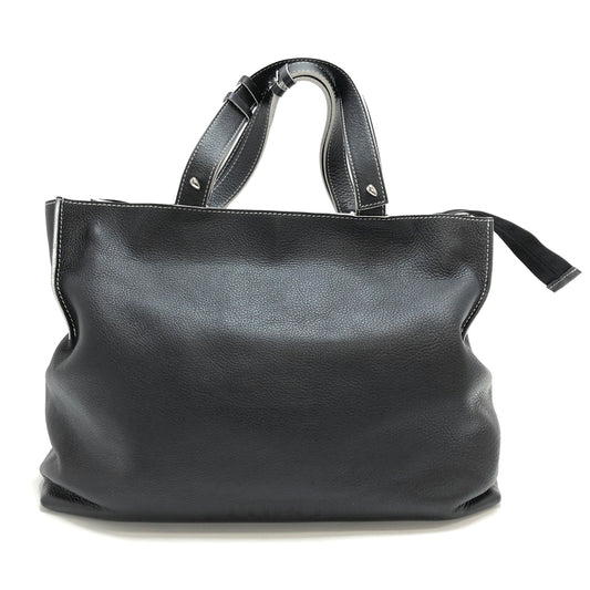 【現状渡し品】【レディース】 LUPO Barcelona ルポバルセロナ GENUNE LEATHER BAG トートバッグ ハンドバッグ ボストンバッグ 鞄 188-260728-rs-03-fur カラー：ブラック 万代Net店