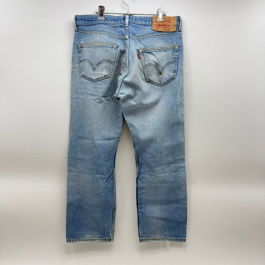 【中古品】【メンズ】 LEVI'S リーバイス BUTTON FLY/501 DENIM PANTS デニムパンツ 005010000 SMALL-E ボトムス 157-260603-sa-01-fur サイズ：35×30 カラー：インディゴ 万代Net店
