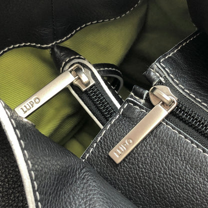 【現状渡し品】【レディース】 LUPO Barcelona ルポバルセロナ GENUNE LEATHER BAG トートバッグ ハンドバッグ ボストンバッグ 鞄 188-260728-rs-03-fur カラー：ブラック 万代Net店