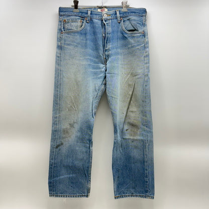 【中古品】【メンズ】 LEVI'S リーバイス BUTTON FLY/501 DENIM PANTS デニムパンツ 005010000 SMALL-E ボトムス 157-260603-sa-01-fur サイズ：35×30 カラー：インディゴ 万代Net店