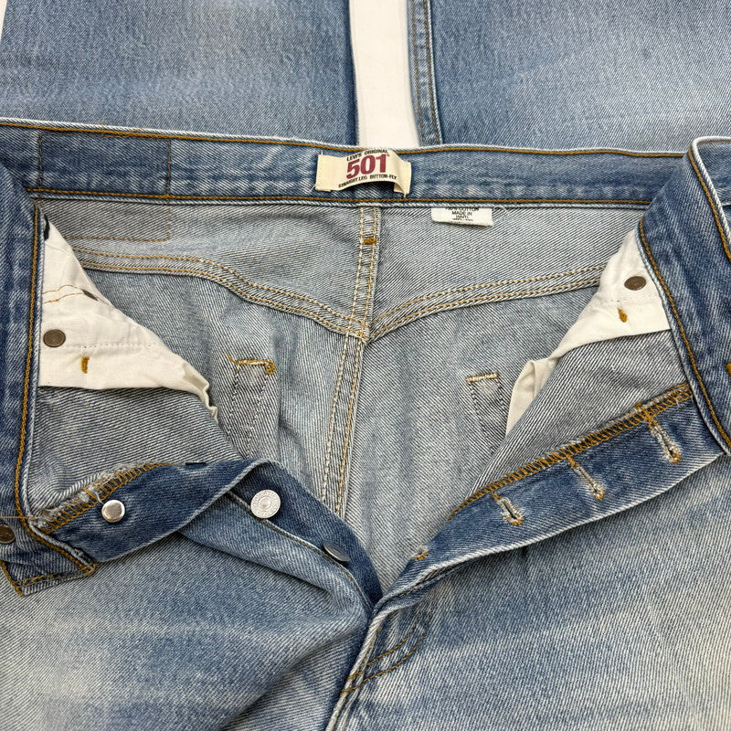 【中古品】【メンズ】 LEVI'S リーバイス BUTTON FLY/501 DENIM PANTS デニムパンツ 005010000 SMALL-E ボトムス 157-260603-sa-01-fur サイズ：35×30 カラー：インディゴ 万代Net店