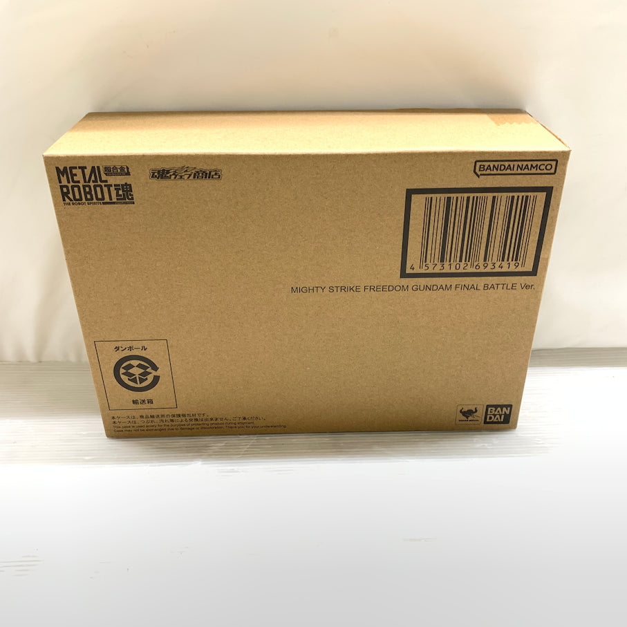【未使用品】 METAL ROBOT魂 マイティーストライクフリーダムガンダム 最終決戦 Ver. 056-260623-MS-08-min 万代Net店