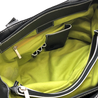 【現状渡し品】【レディース】 LUPO Barcelona ルポバルセロナ GENUNE LEATHER BAG トートバッグ ハンドバッグ ボストンバッグ 鞄 188-260728-rs-03-fur カラー：ブラック 万代Net店