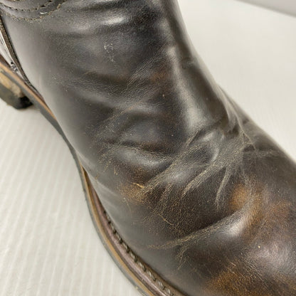 【現状渡し品】【メンズ】 RED WING レッドウィング 2268 PT91 プリントタグ前期茶芯 ENGINEER BOOTS エンジニア ブーツ シューズ 靴 164-260428-ya-04-izu サイズ：9D カラー：BLACK 万代Net店
