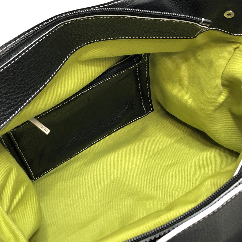【現状渡し品】【レディース】 LUPO Barcelona ルポバルセロナ GENUNE LEATHER BAG トートバッグ ハンドバッグ ボストンバッグ 鞄 188-260728-rs-03-fur カラー：ブラック 万代Net店