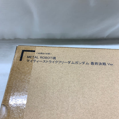 【未使用品】 METAL ROBOT魂 マイティーストライクフリーダムガンダム 最終決戦 Ver. 056-260623-MS-08-min 万代Net店